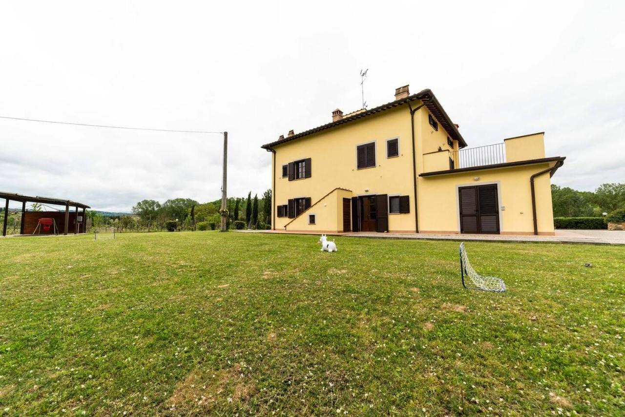 Appartamento Nella Campagna Di Certaldo Il Ciliegio Bagian luar foto