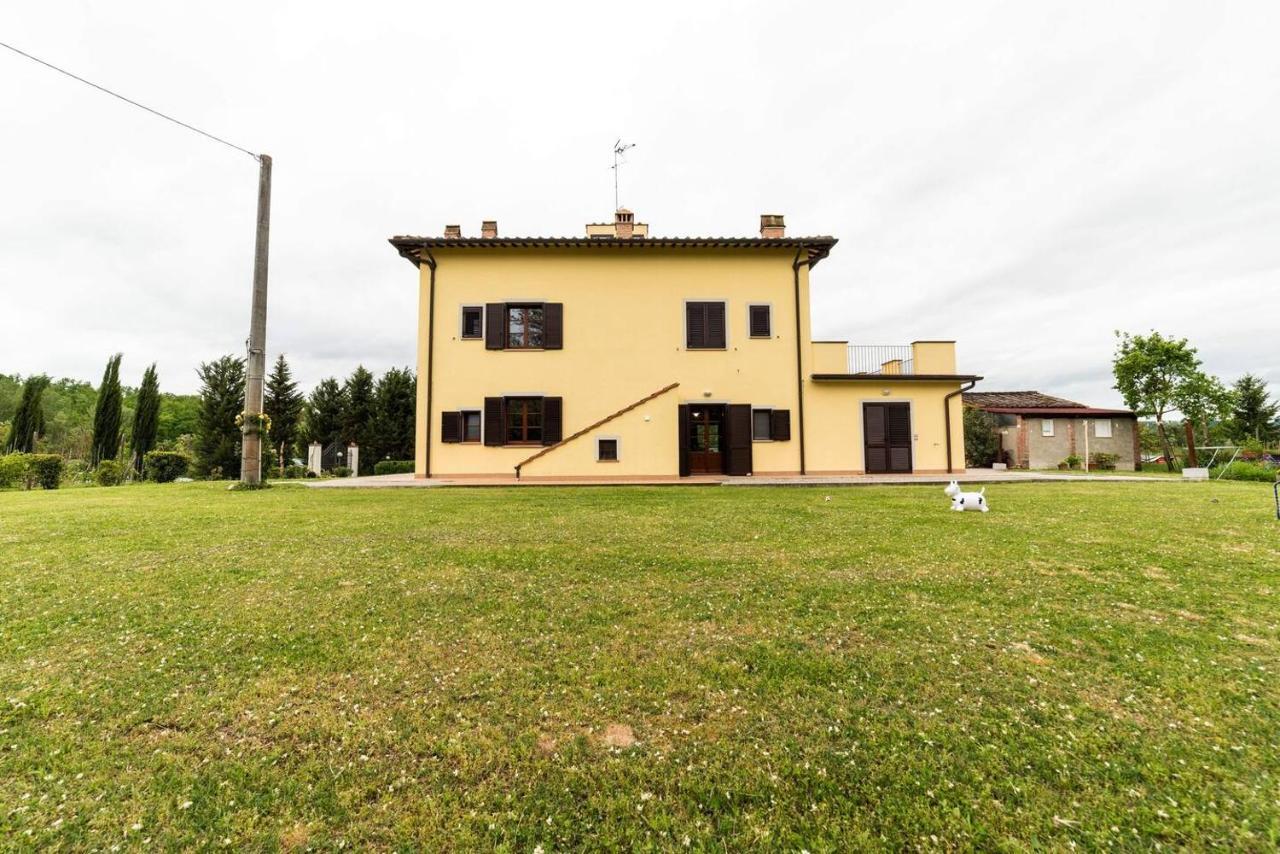 Appartamento Nella Campagna Di Certaldo Il Ciliegio Bagian luar foto